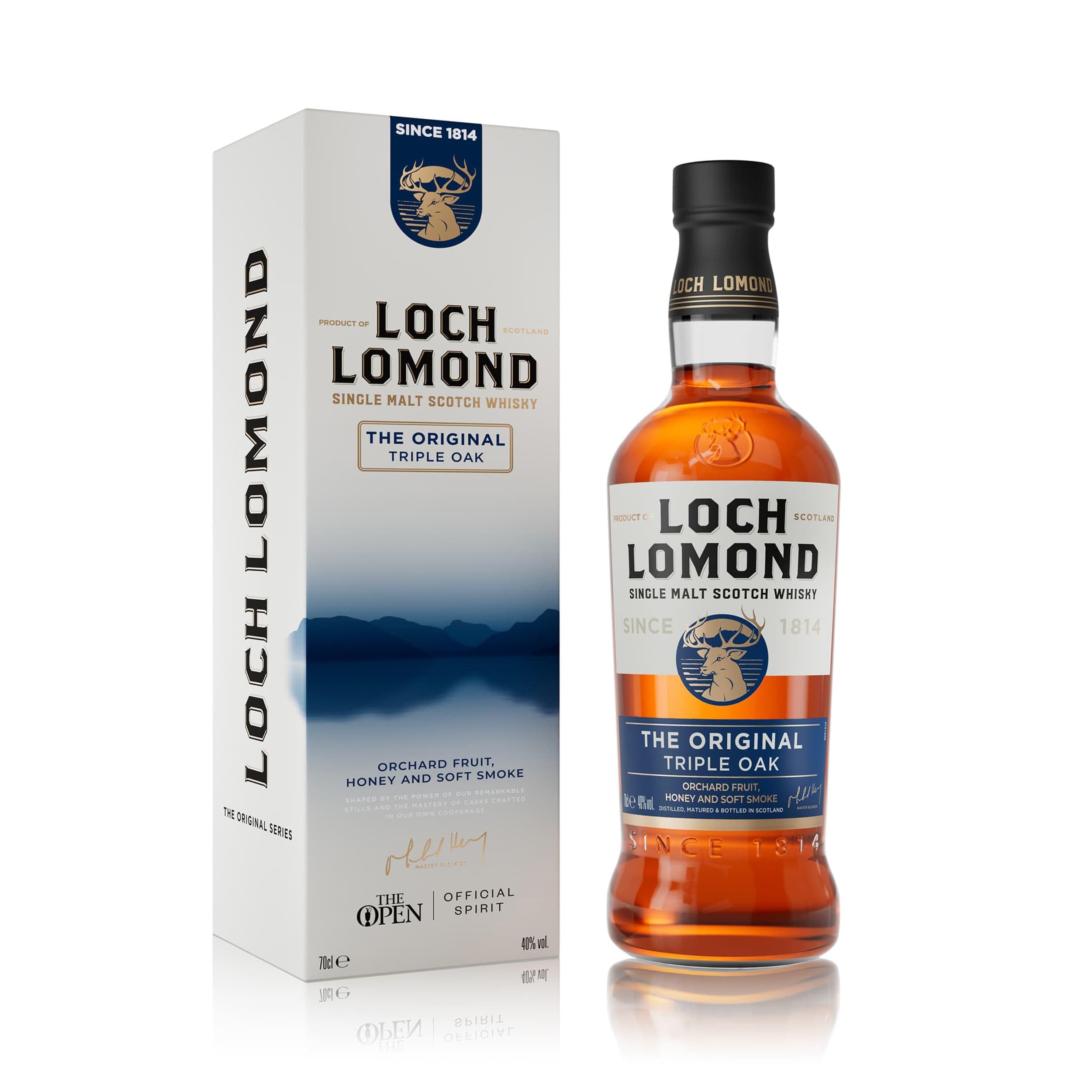 – The Original Triple Oak Single Malt Scotch Whisky 70cl, 40% ABV – Highland Whisky, Matured in Three American Oak Casks, Ideal for Gifting