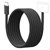 USB C to Magnetic 3 Cable 2M 140W PD Fast Charging for Apple MacBook Pro M1 2021/M2 2023 (14”/16”) 2025 MacBook Air M4 (13”/15”) M2 M3/M3 Pro/M3 Max 2024 Type C Charger Cord Secure Fit Black