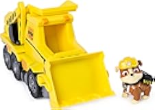 Rubble's Ultimate Rescue Bulldozer with Moving Scoop and Lift-up Dump Bed, Ages 3 and Up