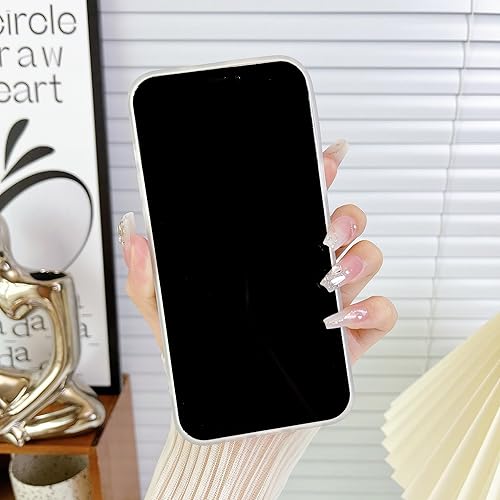 Miniatura 4 de Qokey Funda para iPhone Xs, iPhone X, bonita funda de flores de jardín para niñas y mujeres, patrón mate, suave, a prueba de golpes, TPU