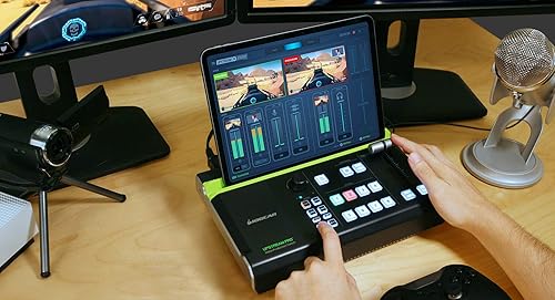 Miniatura 4 de IOGEAR Interruptor de producción de video profesional (TAA) 1080p 304K Interruptor de producción de video portátilmóvil 3 entradas HDMI listo para