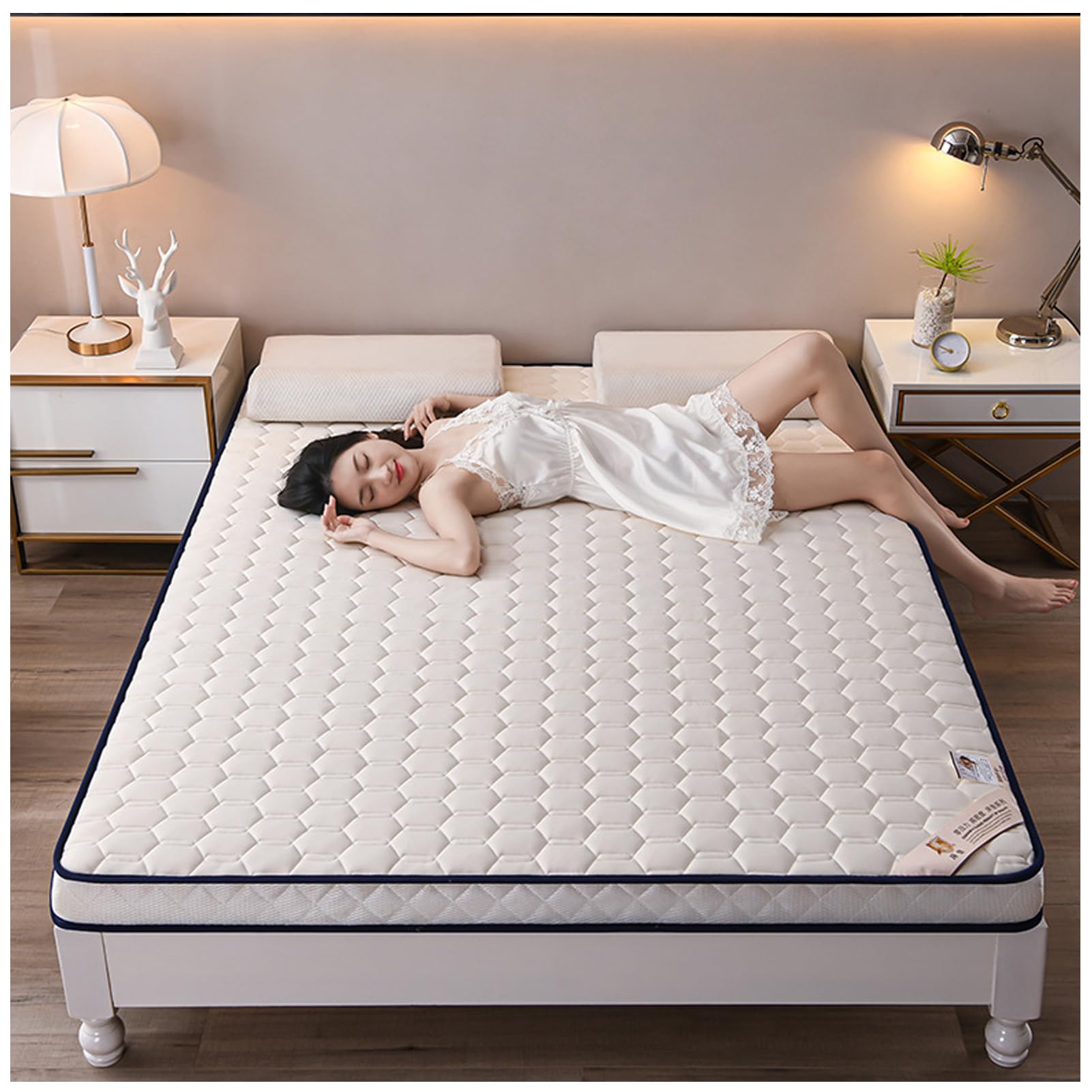 Matras Japanse Vloermatras, Tatami Matras Opvouwbaar Oprolbaar Vloermatras Veelkleurig Matras Japanse Vloermatras, Tatami Matras Opvouwbaar Oprolbaar Vloermatras Veelkleurig
