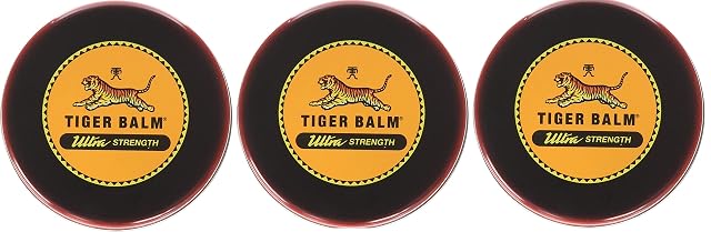 Tiger Balm Sport Rub Pain Relieving Ointment Ultra Strength 1 70 oz Pack of 3