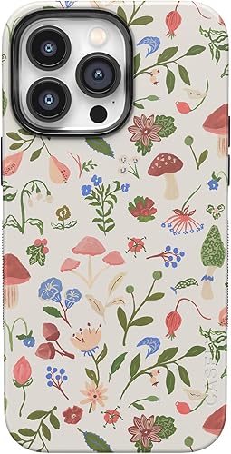 Miniatura 128 de Casely Funda para iPhone 14 Pro | Campo de flores | Floral pastel | Compatible con MagSafe | Diseño protector audaz