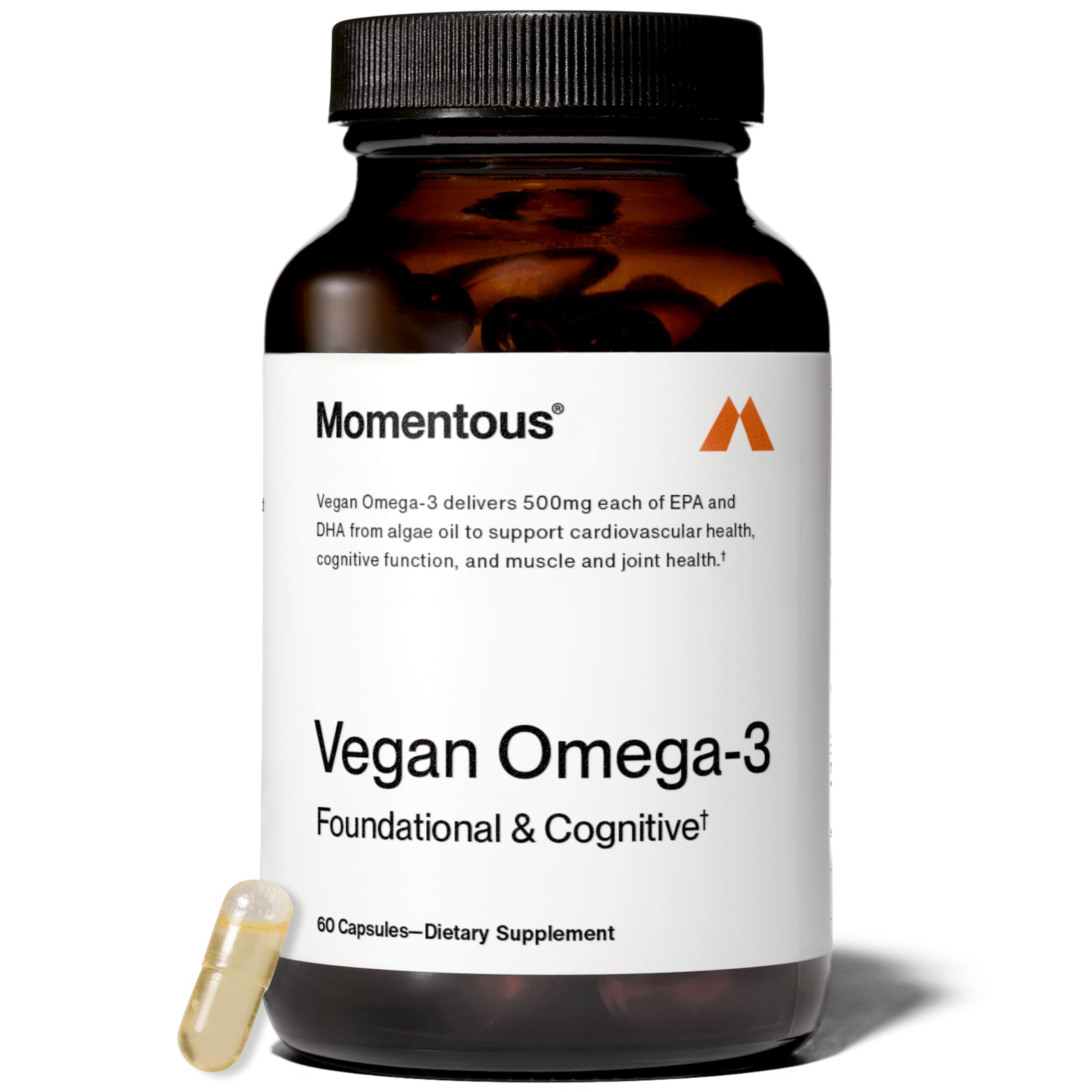 Amazon.com: Momentous Vegan Omega-3 - Plant-Based EPA & DHA
