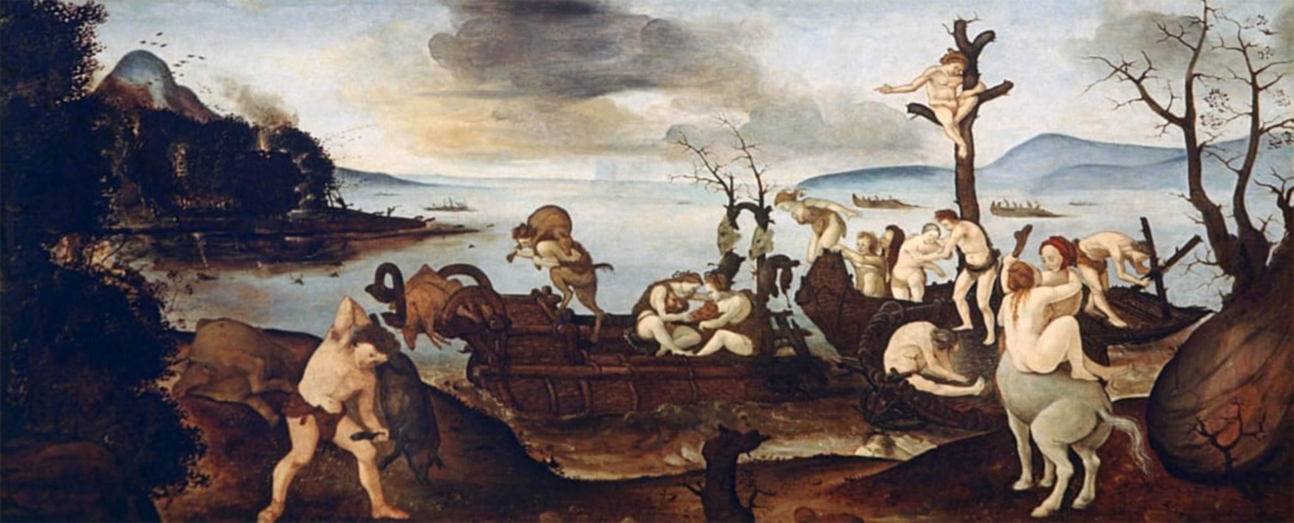 POSTERIIk Famous Animal Posters Vintage Picture the Return From the Hunt by Piero Di Cosimo Modern Wall Decor for Home Decor 60x90cm