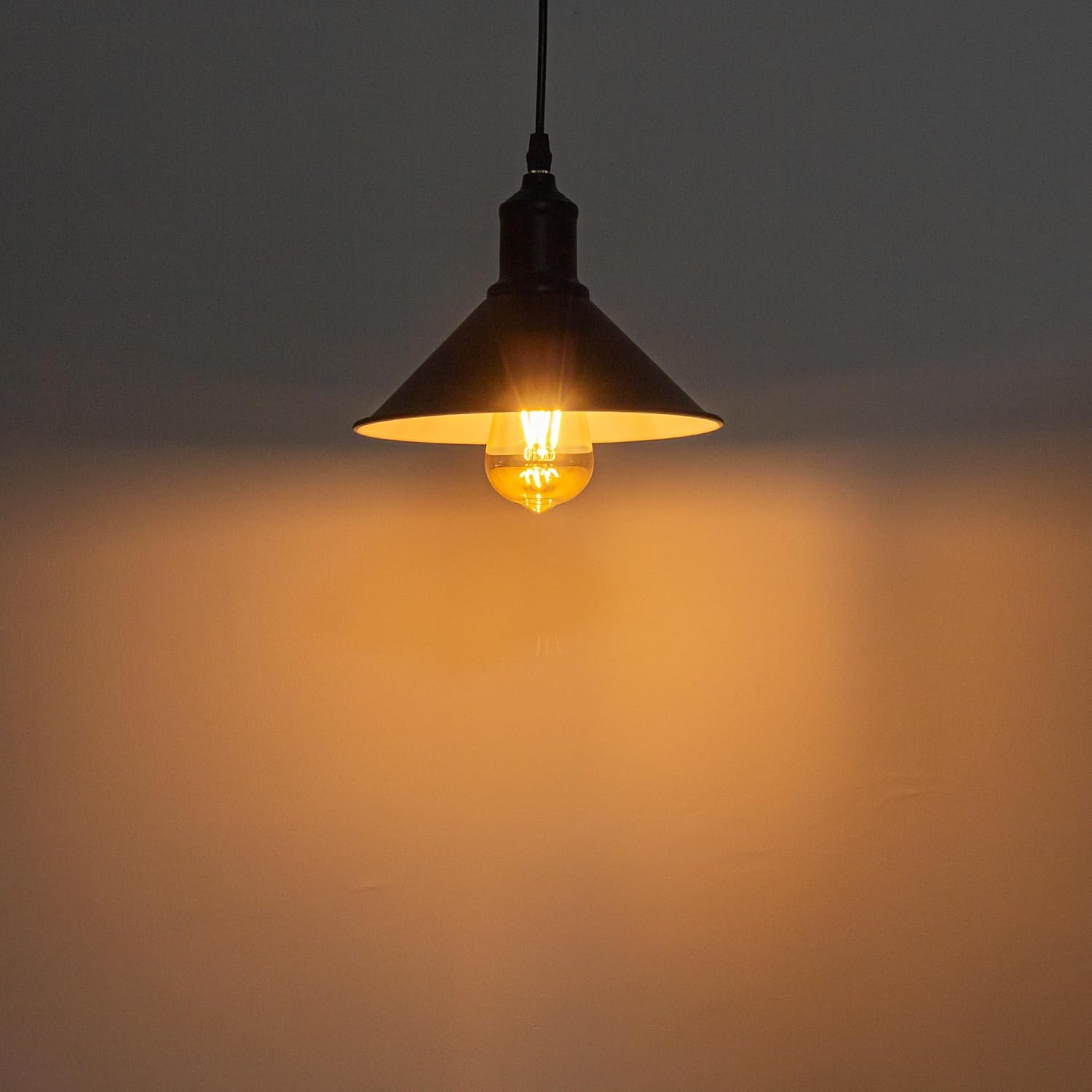 H Type Track Lighting Pendants Retro Matte Black Iron Shade Remote Control, Dimmable Color Warmth Bulbs Track Mount Pendant Lights Decorate for Kitchen Island Customizable 3.2ft