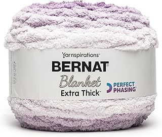 Bernat Blanket Extra Thick Perfect Phasing Purple Sunset Yarn