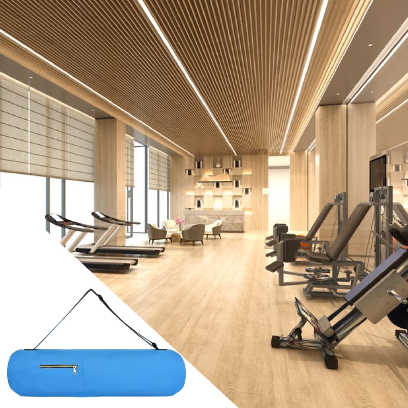 rockible Duffel Bag Badminton Bag Snorkel Bag Lightweight Shoulder Bag for Man Women Large Scuba Diving Gear Bag Swim Bag for Sports, Blue