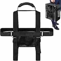 Cinghia Trasporto Per Computer Desktop | Imbracatura Regolabile Con Tasca | Supporto Tower - Foto 14