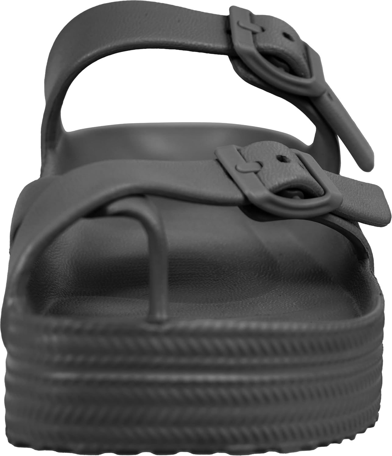 Weweya Womens Sandal with Arch Support - Adjustable Buckle Straps Beach Slides - Summer Lightweight Flip Flops Sandals - Image 4