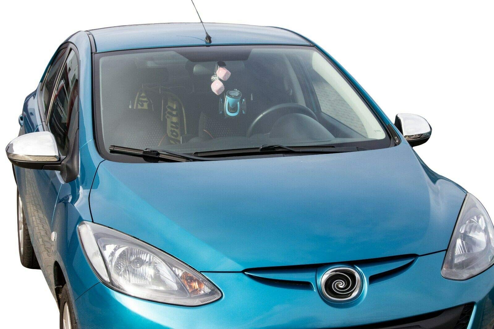 Prawidłowe chromowane obudowy lusterek do Mazda 2 3 6 | 2008-2013 Stal nierdzewna 2 Zestaw Zewnętrzne pokrywy lusterek