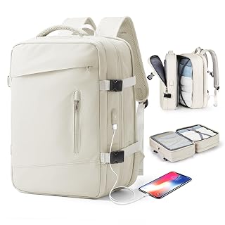 Mochila Feminina Grande Impermeável Escolar e de Viagem