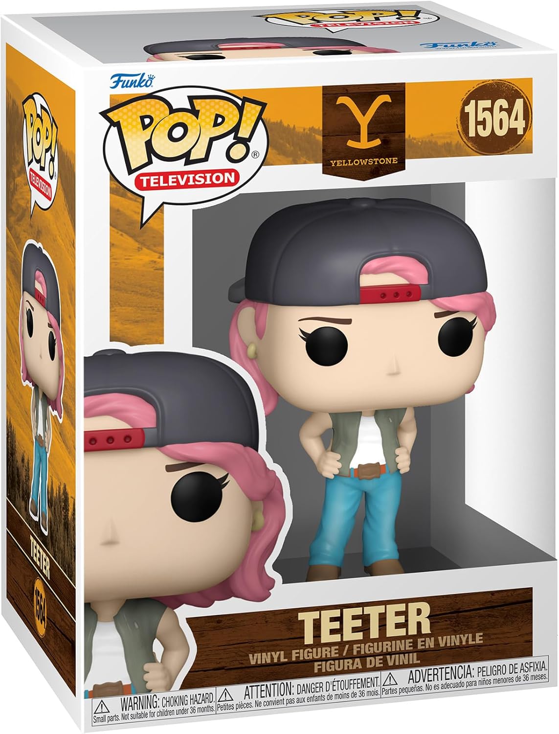 Funko POP TV: Yellowstone – Teeter - Collectable Vinyl Figure - Gift Idea - Official Merchandise - for Kids & Adults - TV Fans - Model Figure for Collectors and Display
