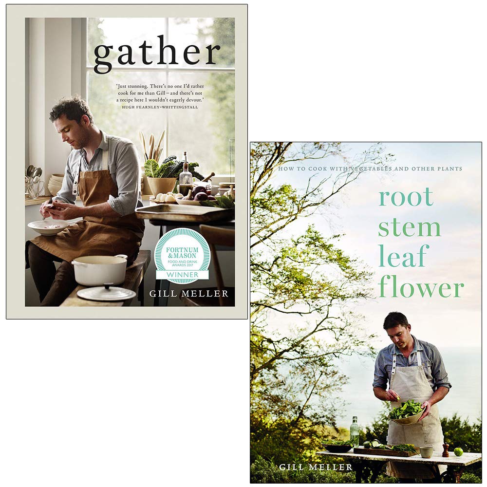 Gather & Root Stem Leaf Flower By Gill Meller 2 Books Collection Set