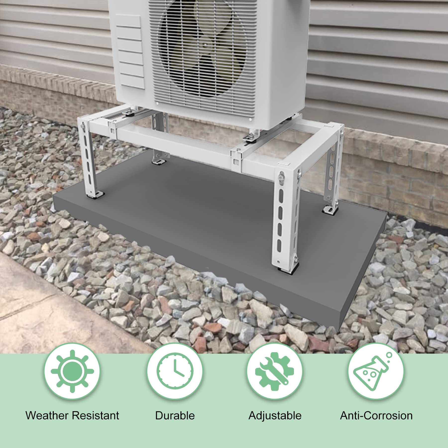 Split Ac Unit Wall Mounting AC Brackets For 9000-24000BTU