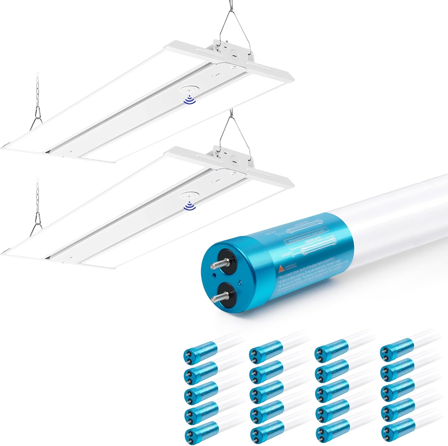 hykolity 2FT Linear High Bay Light 20 Pack 4FT LED T8 Ballast Bypass Type B Light Tube