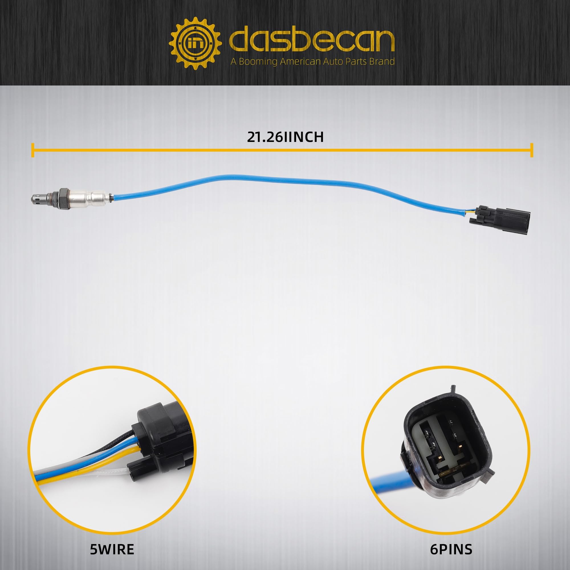 Amazon.com: Dasbecan 234-5038 O2 Oxygen Sensor Upstream Compatible