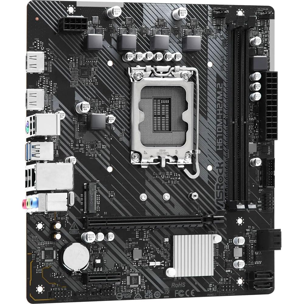 Amazon.com: ASRock Motherboard H610M-H2/M.2 LGA 1700 Intel