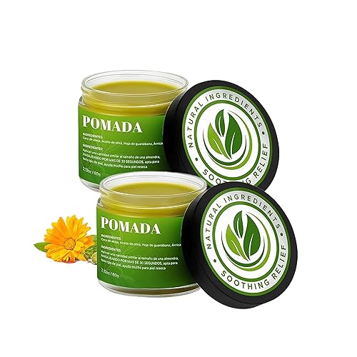 Pomada, Pomada para Dolor Muscular  Crema natural de hierbas artesanales para articulaciones con árnica, aceite de oliva, hoja de guanábana, cera de