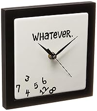 Enesco Scrambled Numbers Wall Clock