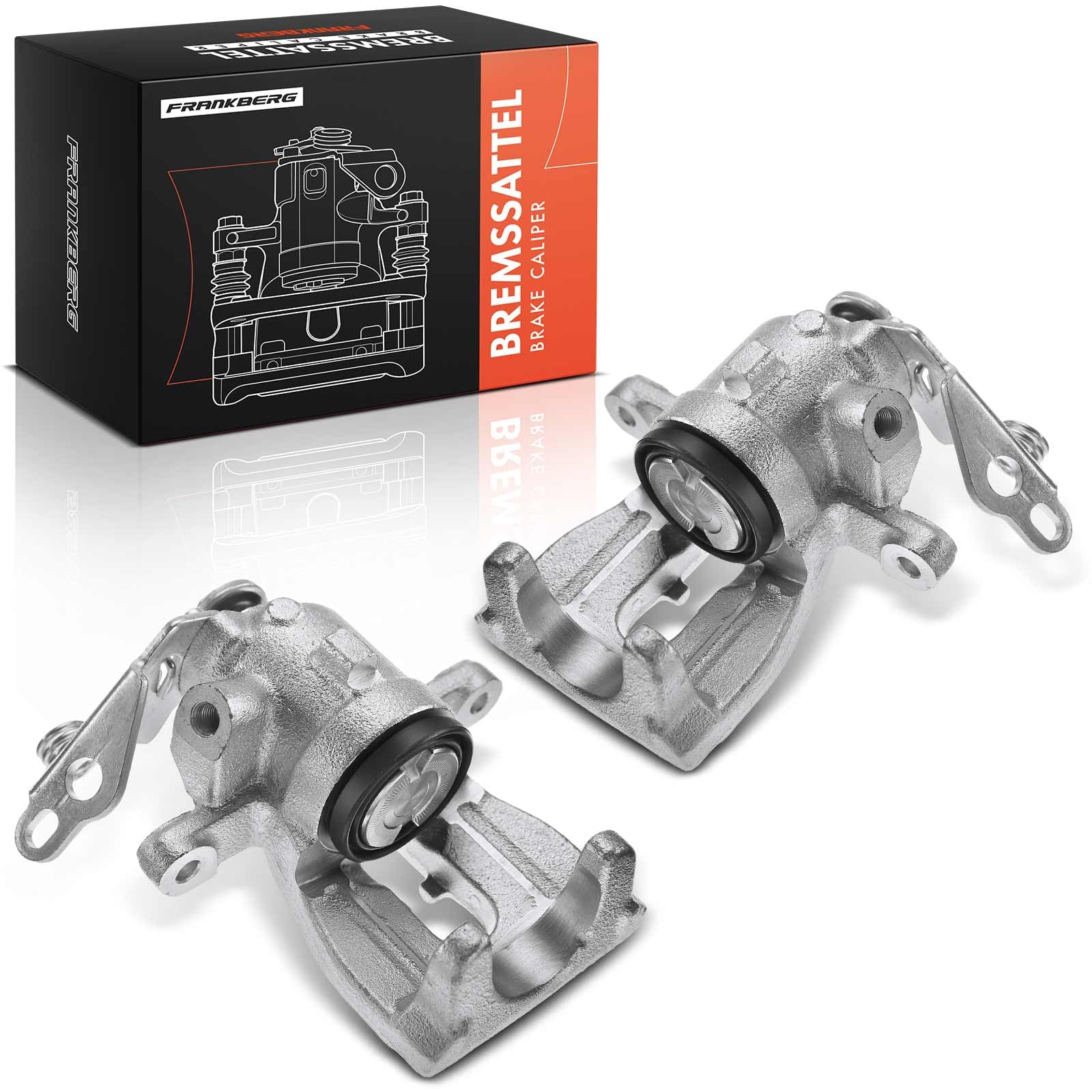 Frankberg 2x Bremssattel Bremszange Hinten Links Rechts Kompatibel mit Focus II DA DP HCP Galaxy WA6 K.u.g.a I Mondeo IV BA7 S-Max WA6 Galaxy MK II Van WA6 Replace# 1738987