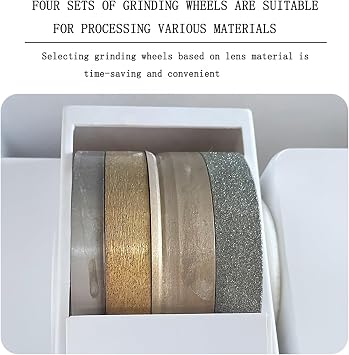 Auto Lens Edger Precision Optical Instrument Glasses Auto Lens Edger for CR GL Lenses Easy Installation Precise Horizontal Leveling