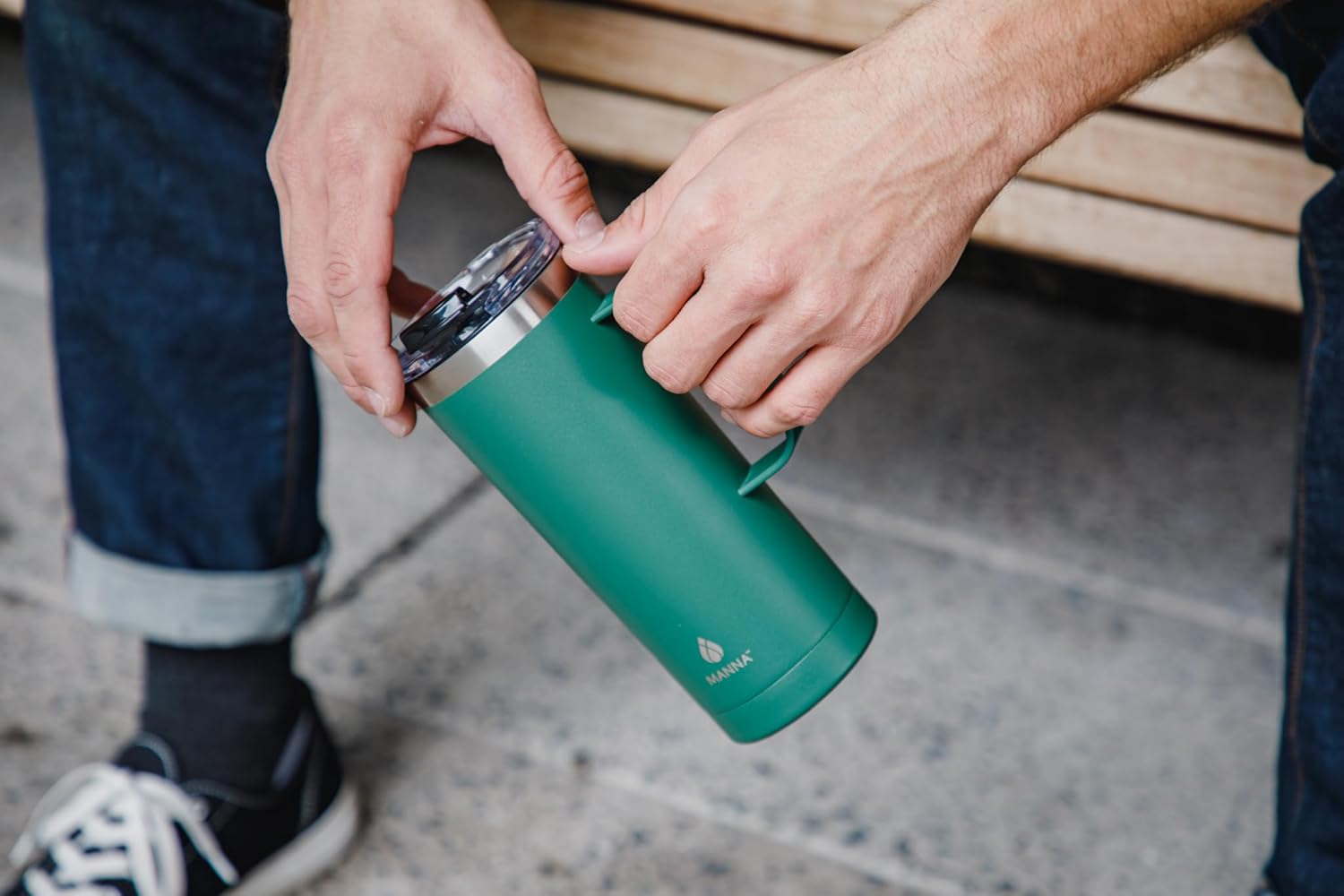 Manna Tahoe Mug - 20 Oz - Forest - Image 4