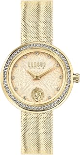 Womens Lea IP Yellow Gold 35mm Bracelet Fashion Watch, gold, Lea