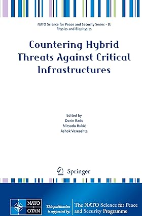 Countering Hybrid Threats Against Critical Infrastructures (NATO Science for Peace and Security Series B:Physics and Biophysics)