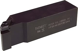THINBIT LGS14R 1-1/4 inch, Right Hand Orientation, Straight toolholder. Use with Grooving, face Grooving, Threading and Parting Inserts.