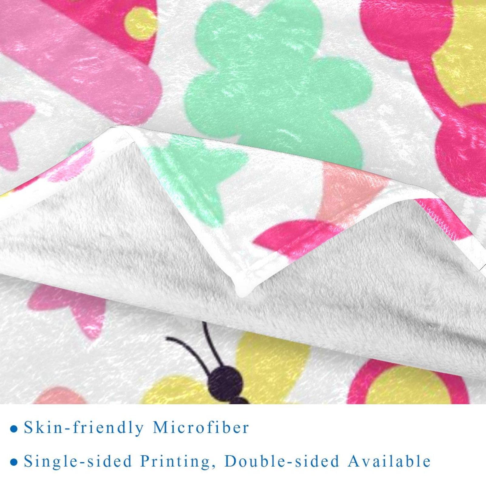 Fleece-Überwurfdecke, superweich, luxuriös, Baby-Socken