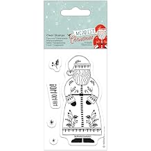 Papermania Scrapbooking Stamps, usone size, Multi-colour
