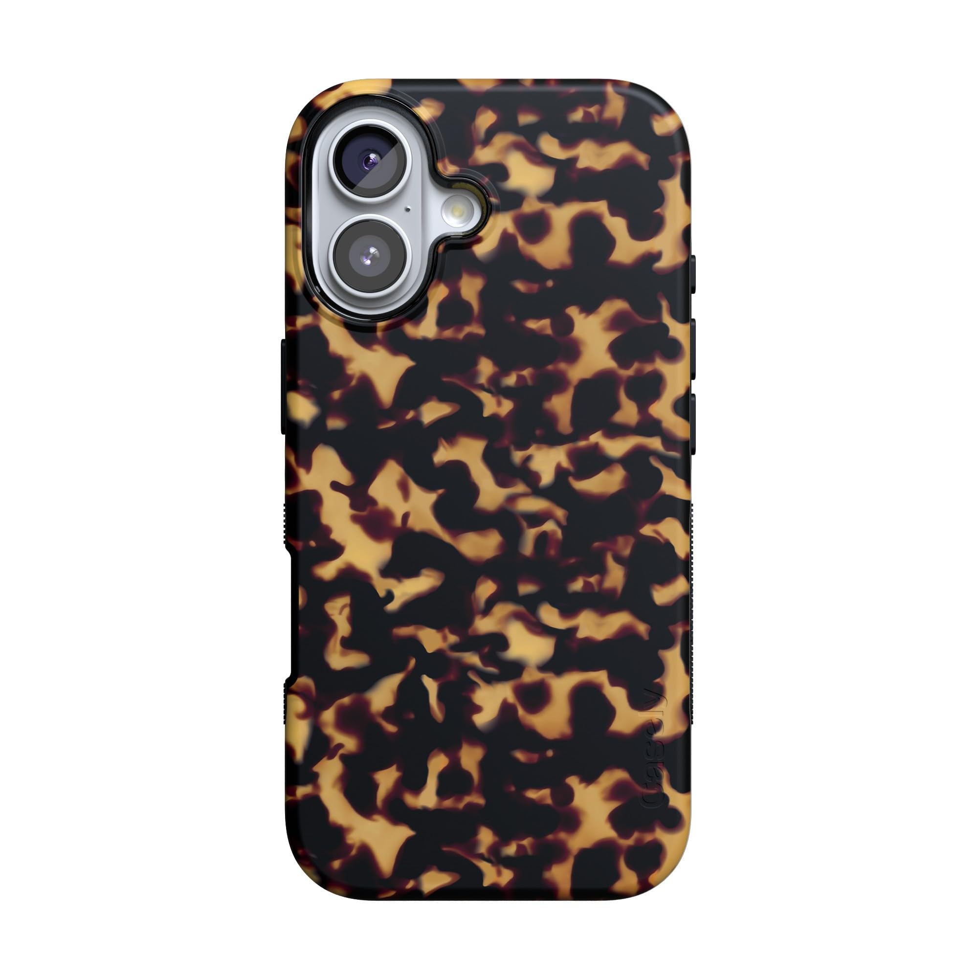 Casely iPhone 17 Case Shell Shocked Tortoise Print Compatible with MagSafe Bold Protective Design