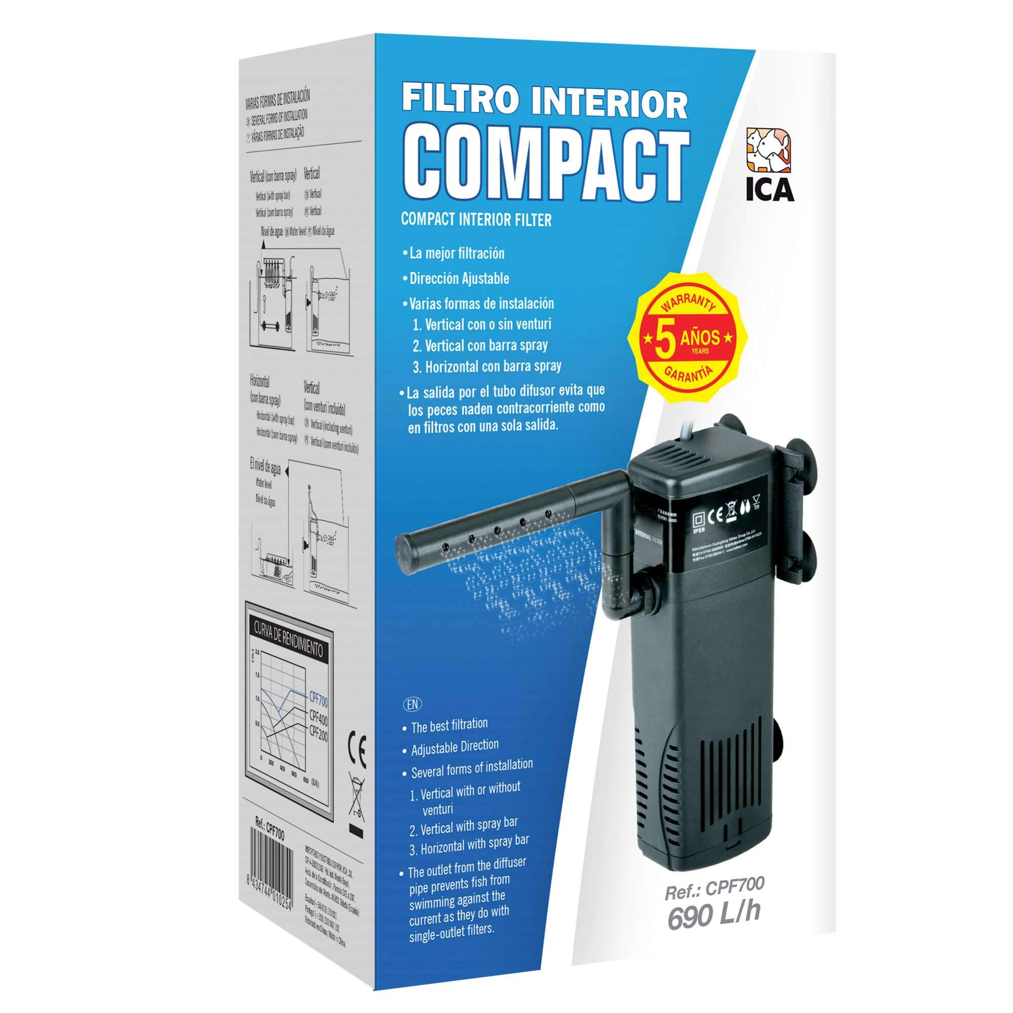 ICA Compact Interior Filter 700 690 g - Image 2