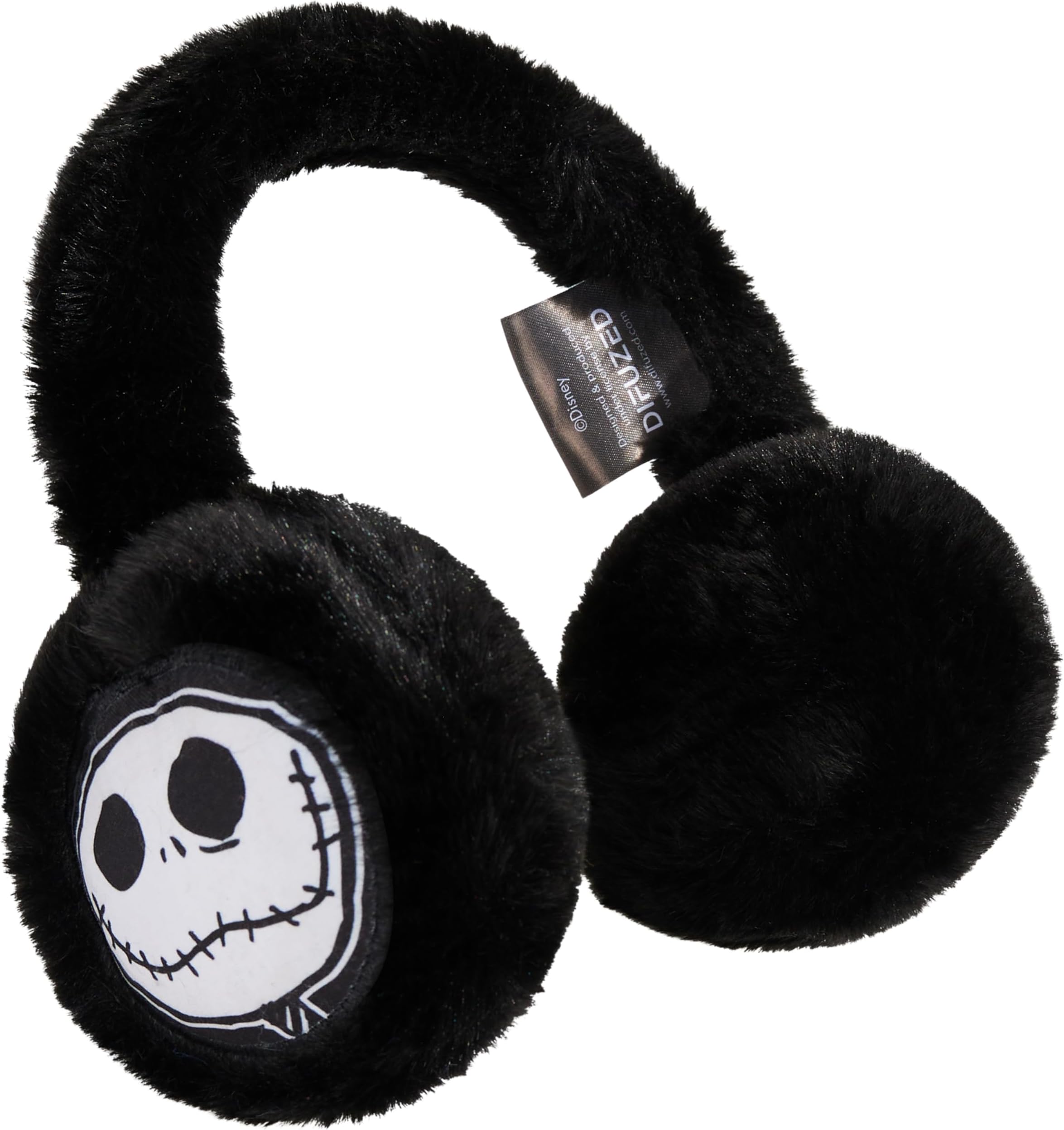 The Nightmare Before Christmas Girls Fluffy Earmuffs - Gifts for Her