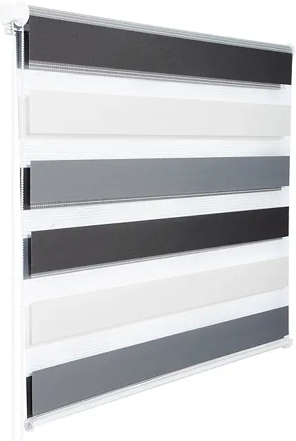 Tenda a Rullo Doppio Strato WOLTU - Fissaggio Senza Foratura 70x220 cm