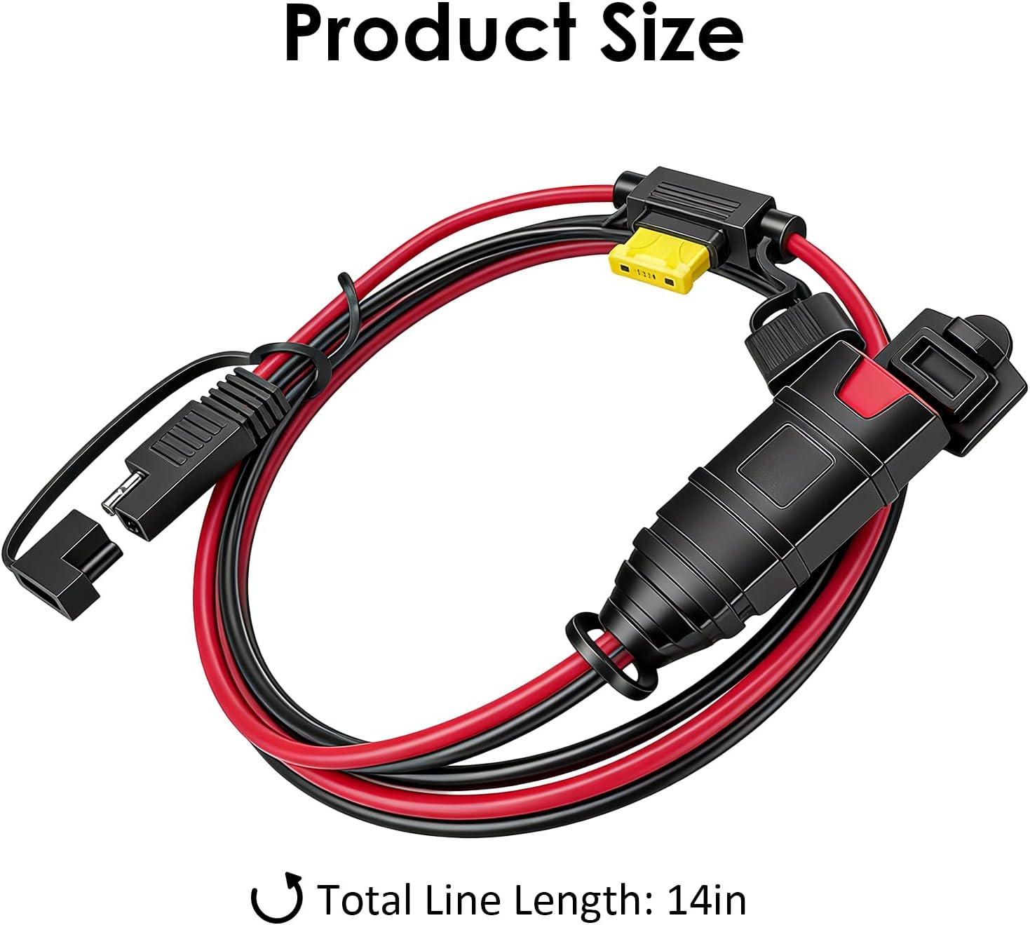 2 Pack X-Connect SAE Adapter for NOCO GC009 Genius Charger,