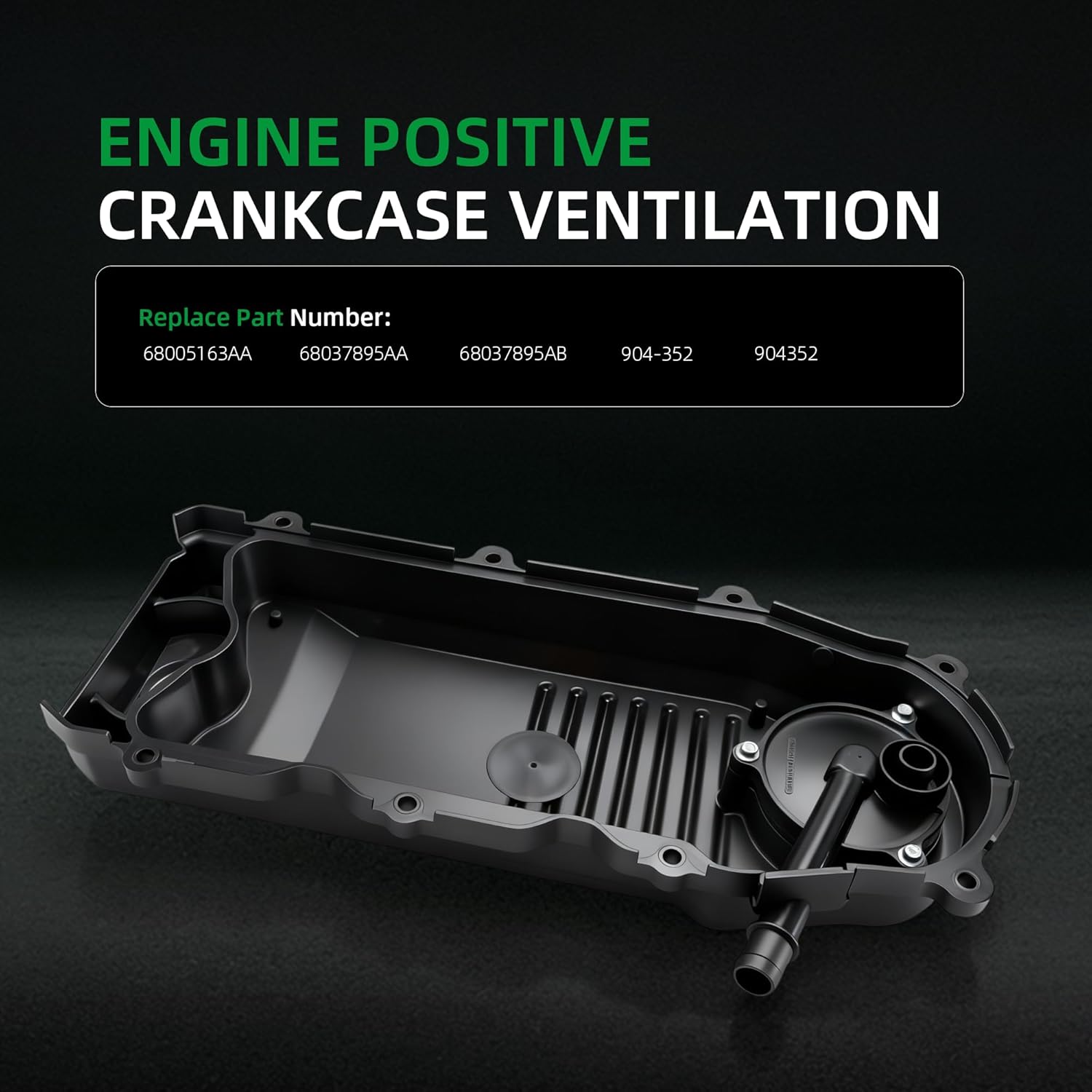 Engine Positive Crankcase Ventilation Cover,For Dodge Ram 2500/3500 2007-2010 for 4500/5500 2008-2010 L6 6.7L #OE 904-352,68005163AA,68037895AA