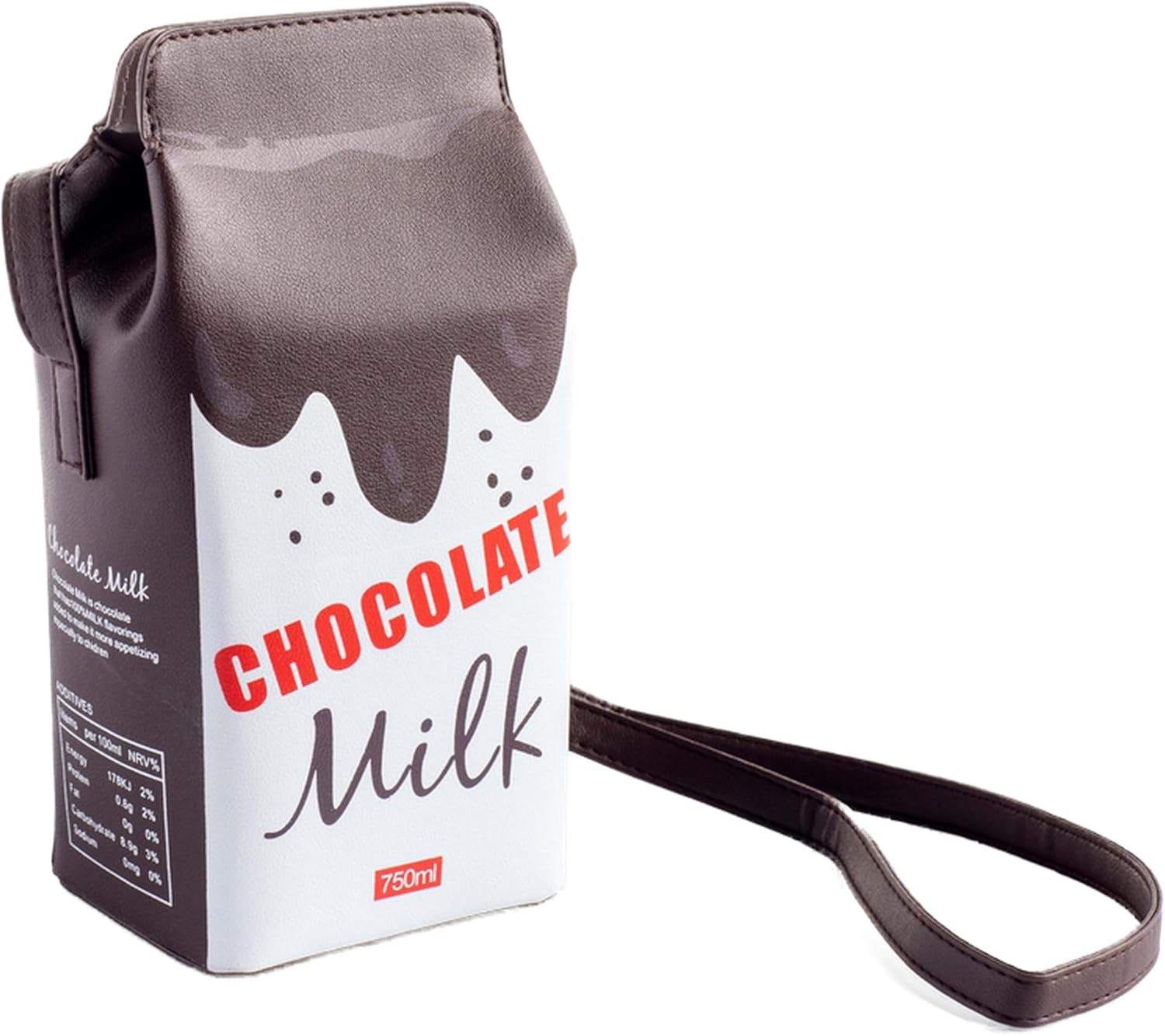 Party King Chocolate Milk Purse, Brown, One Size