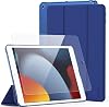 CACOE Case for iPad 9th/8th/7th Generation(2021/2020/2019) with Screen Protector 10.2 inch - Full Protective Tablet Cover for iPad 7/8/9 Gen, Dark Blue
