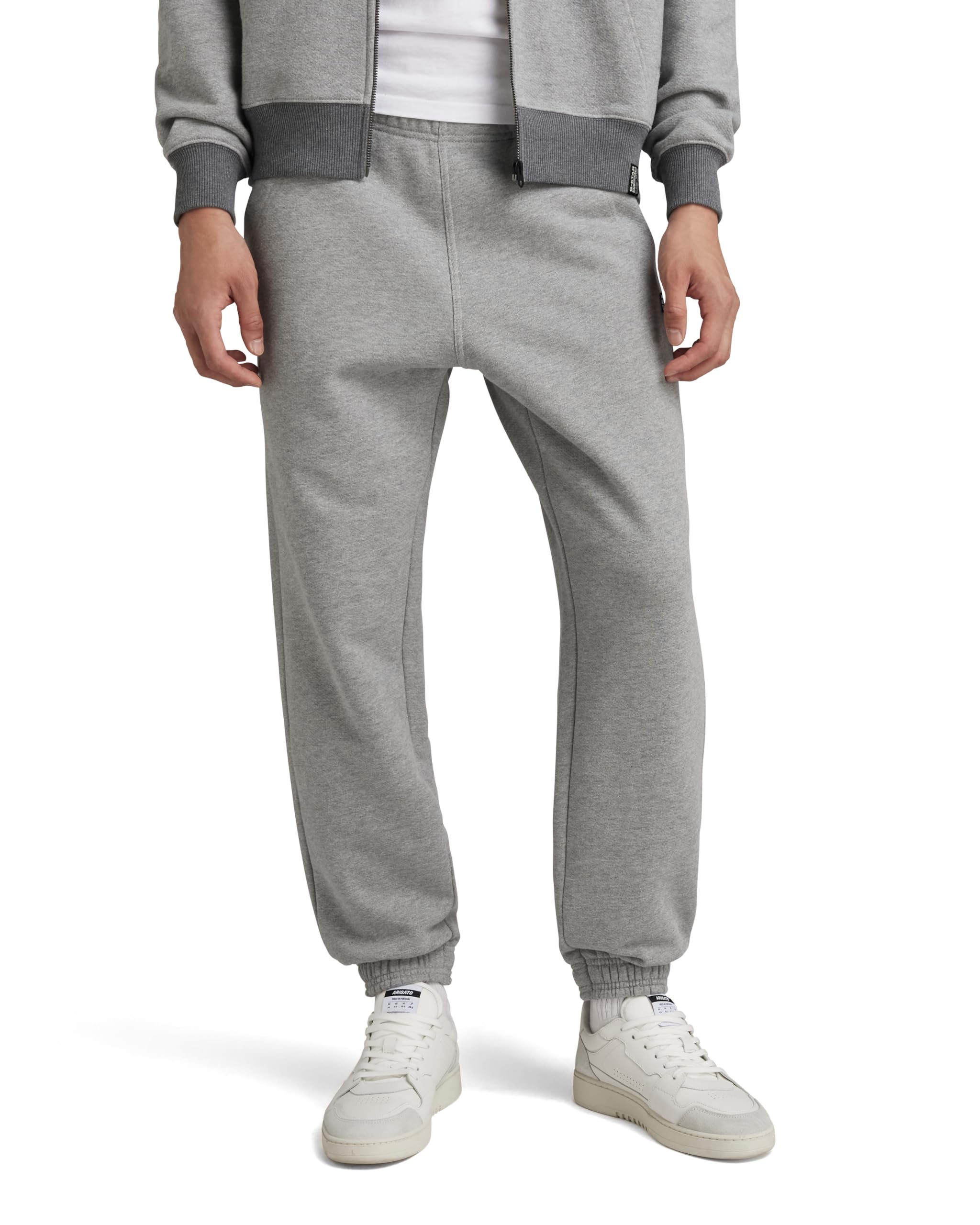 G-Star Men's Essential Loose Tapered Sweat Pants, Multicolor (medium grey htr D24768-D395-8073), L