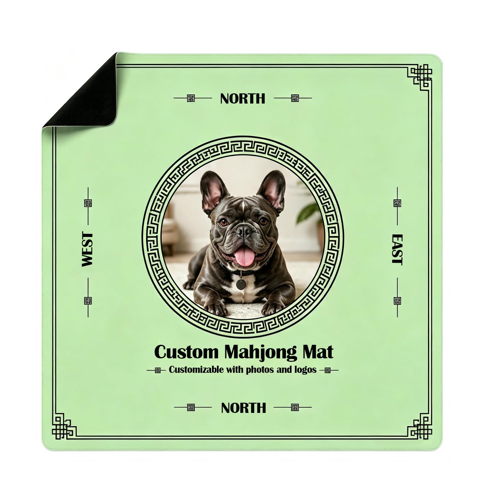 Generic Custom Mahjong Mat, Personalised Game Table Cover Pad