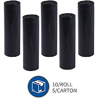 Vista 9 de Genuine Joe GJO01535 - Forro resistente para latas de baja densidad y resistente a pinchazos, capacidad de 60 galones, 56 pulgadas de largo x 39