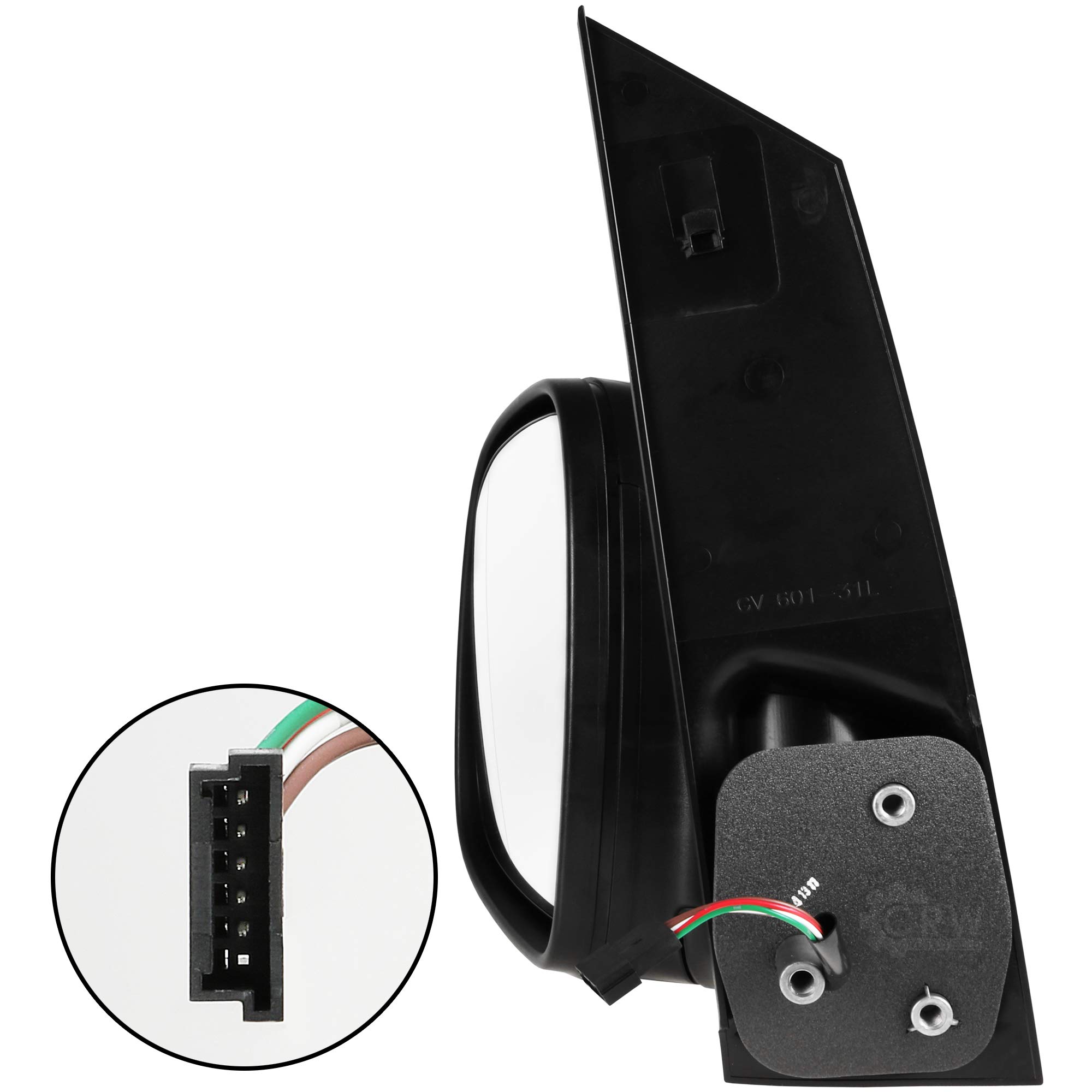 Diederichs Espejo retrovisor izquierdo para Vito W639, año de fabricación 03 – 10, calefactable eléctricamente