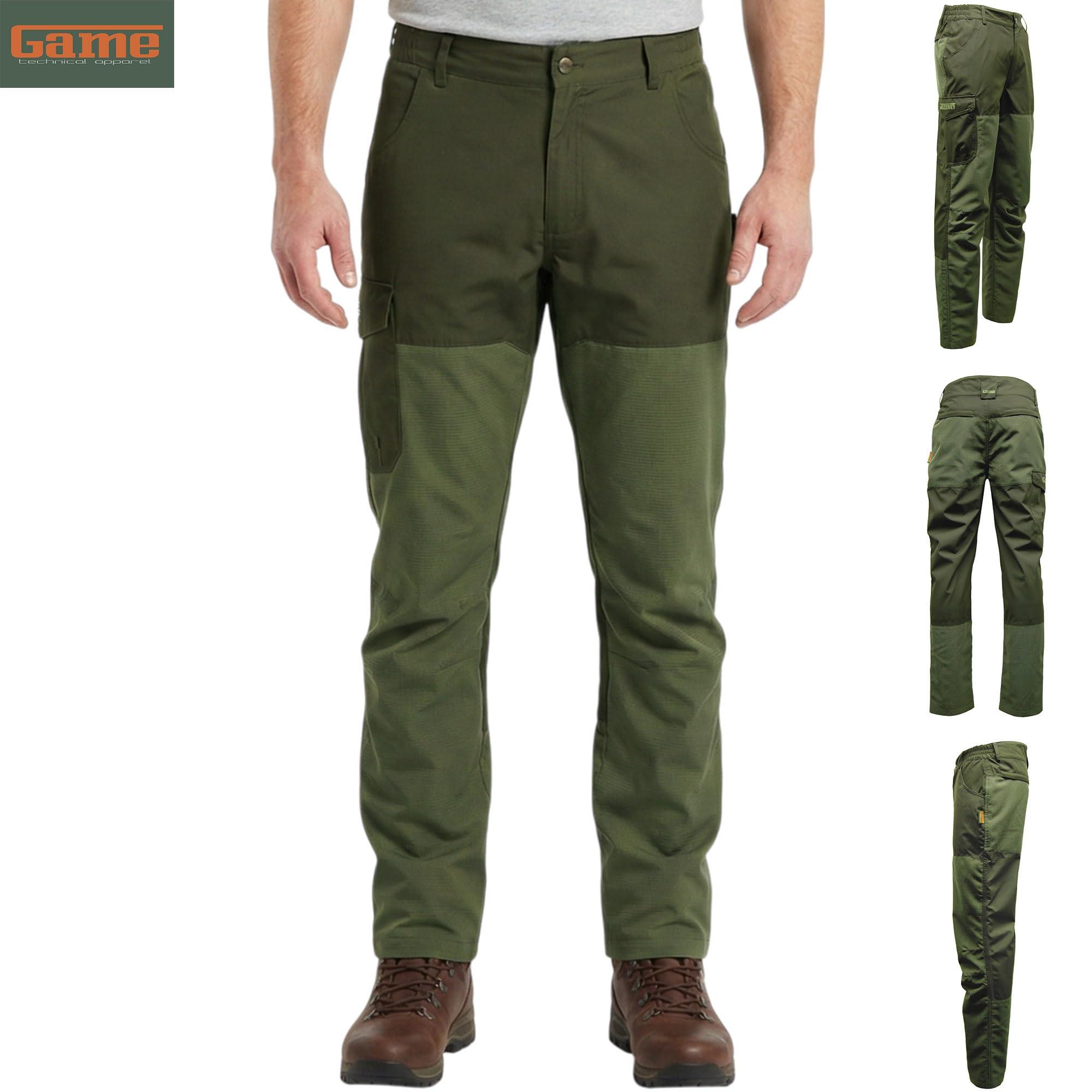 Game Excel Ripstop - Pantalones para hombre, impermeables, transpirables, costuras selladas