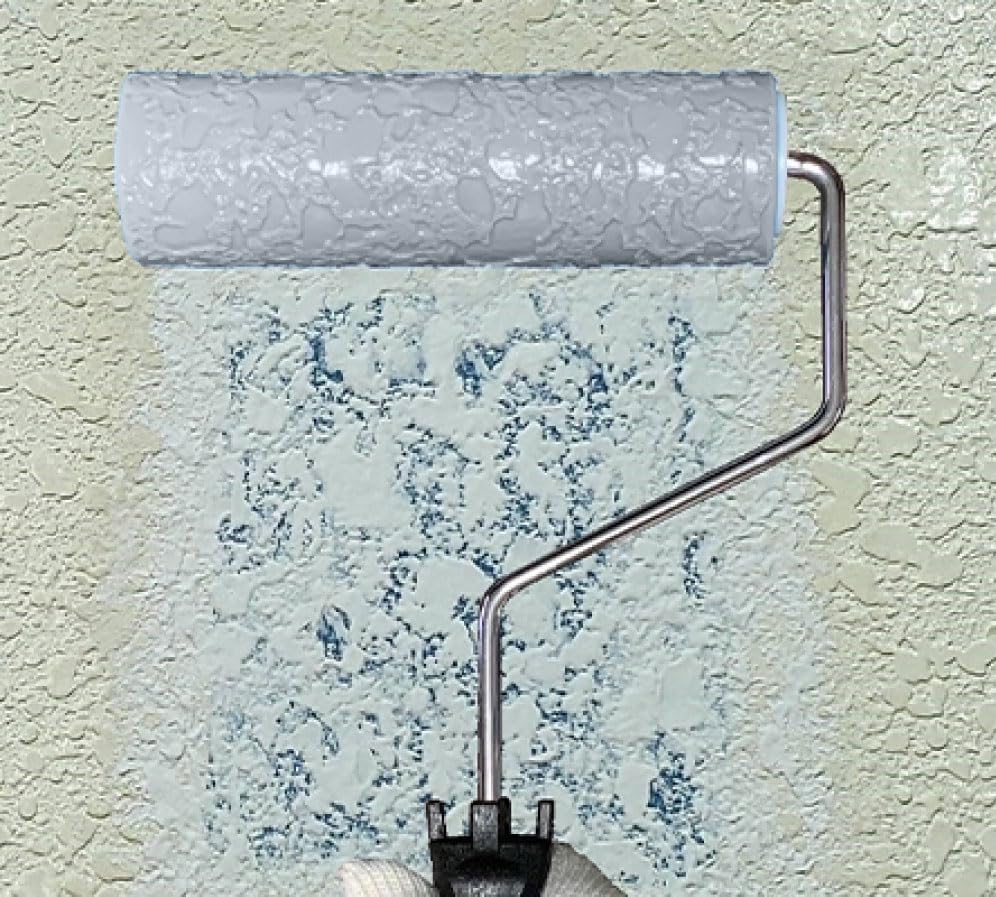 ヤグチ技工 魔法ローラー F 吹放し玉模様 ＜吹付け柄をローラーだけで再現＞ (F4-4インチ) 購買部より＞株式会社ヤグチ技工  魔法ローラー（新規格品F３シリーズ） │ 建築資材を取り扱う商社野口興産株式会社