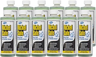 ComStar Nickel Safe, Ice Machine Cleaner, Designed to Remove Scale, Slime & Deposits from Ice Machines to Ensure Clean, Cold & Taste-Free Ice, Made in USA, 16 Ounces (Pack of 12)