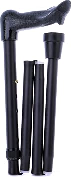 Ability Superstore Fischer Left Handed Grip Cane Black