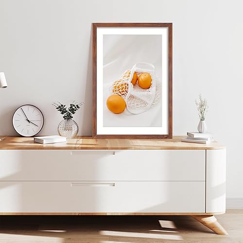 Vista 684 de LaVie Home - Portarretratos de 18 x 24 pulgadas, fotos de 16 x 20 pulgadas con paspartú, de 18 x 24 pulgadas sin paspartú, plexiglás pulido, Negro